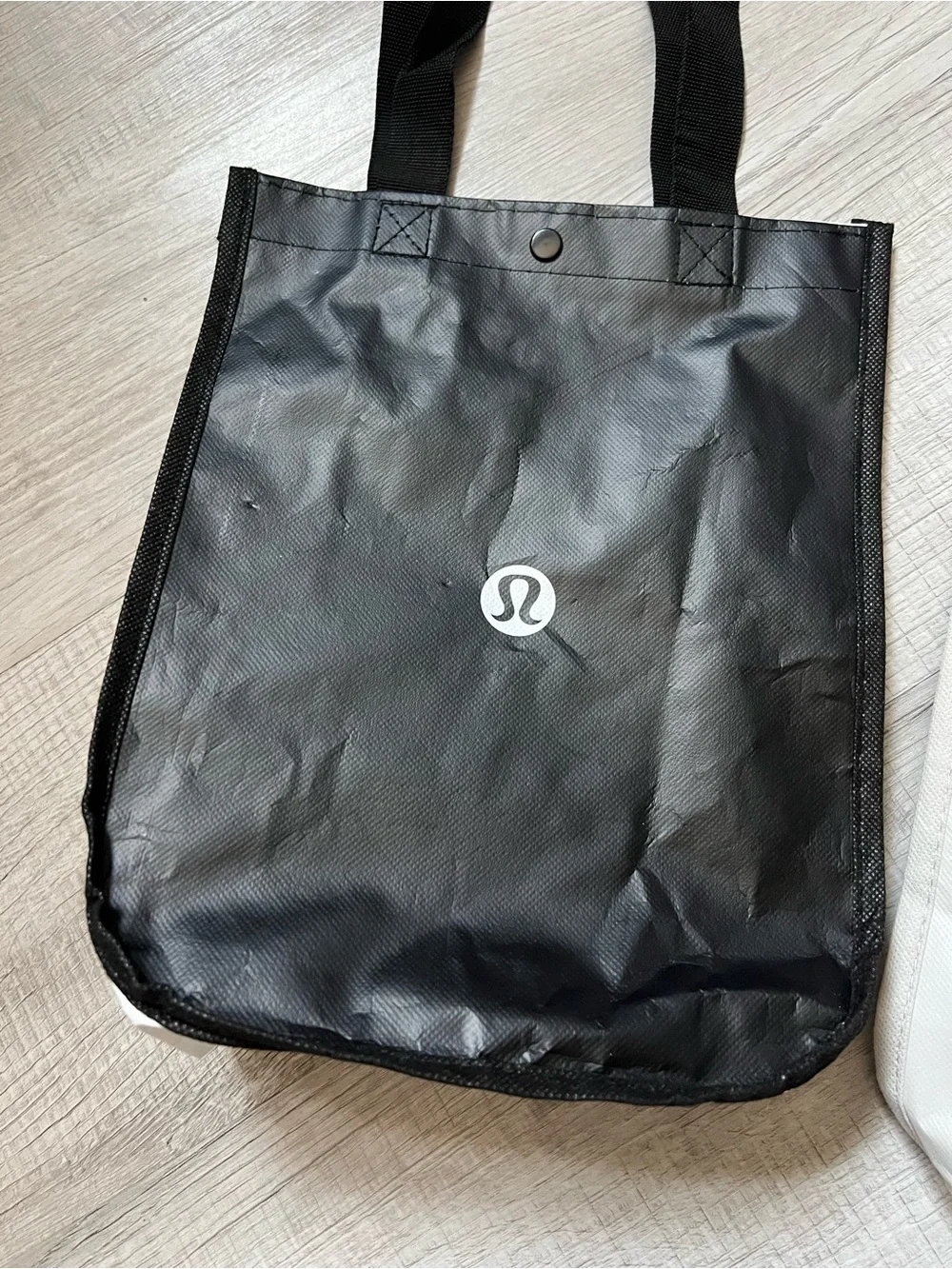 LULULEMON athletica SET OF Two  Everyday Tote - Black & Cream